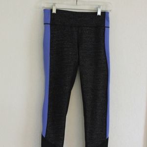 Zella Leggings Pants Space Dye Blocked Small